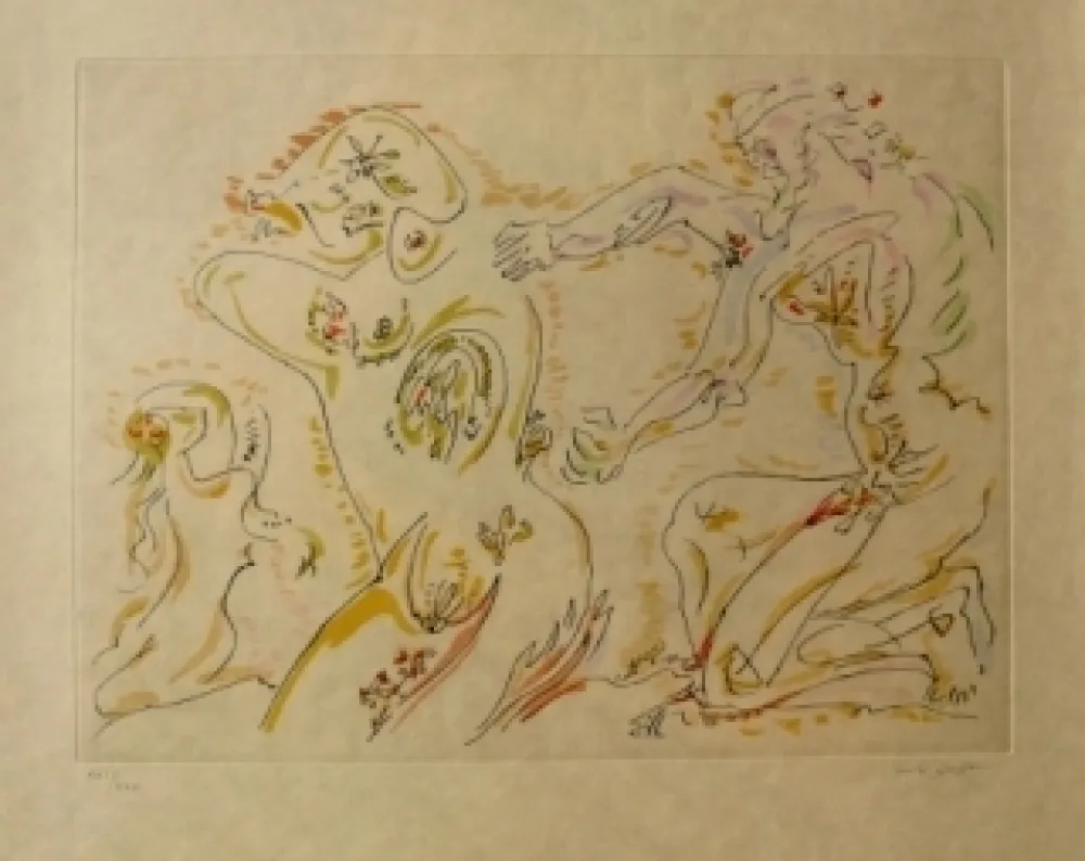 蚀刻飞尘法 Masson - Sans titre