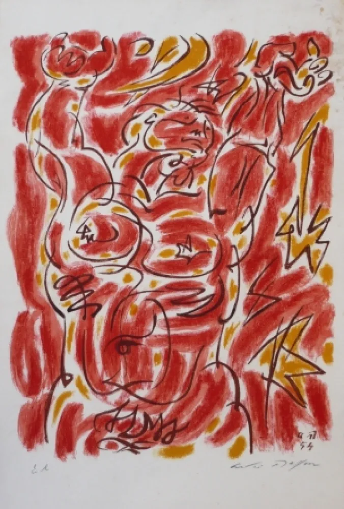 石版画 Masson - Sans titre