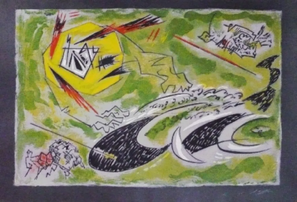 石版画 Masson - UNTITLED