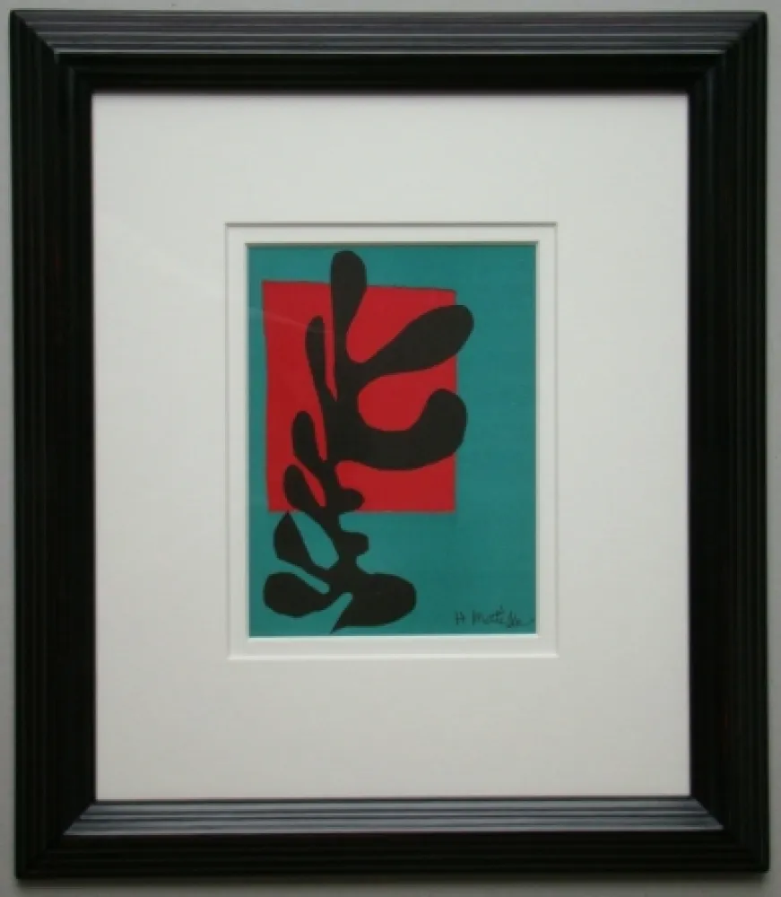 石版画 Matisse - Boxeur nègre