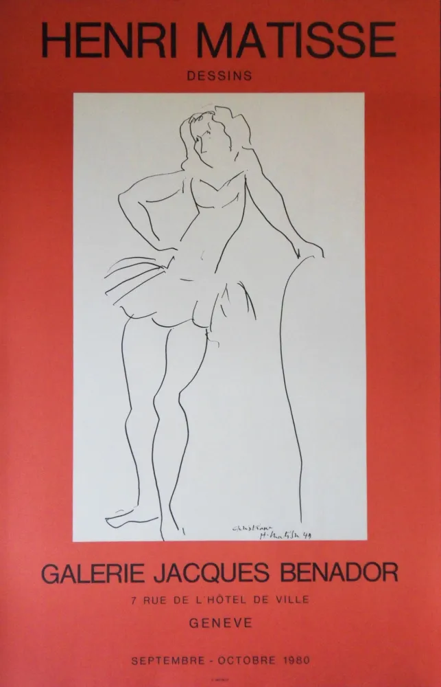 插图书 Matisse - Christiane, la danseuse