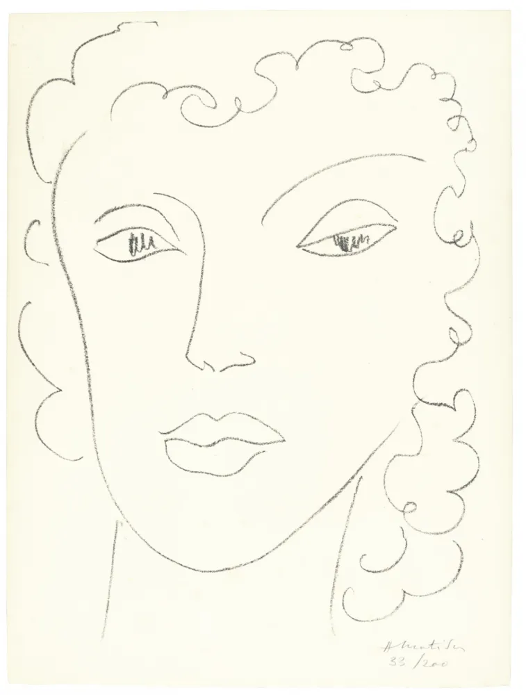 石版画 Matisse - Haitïenne
