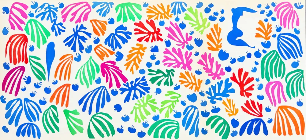 石版画 Matisse - La Perruche et la Sirène