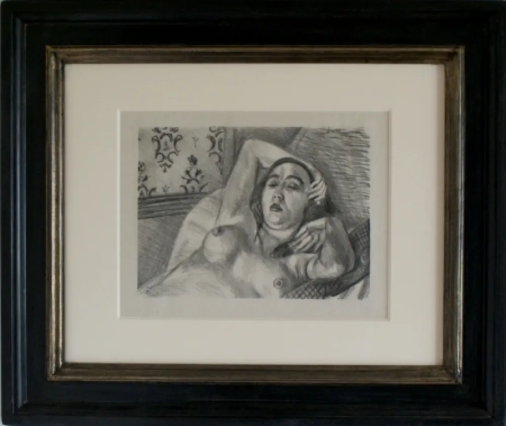 石版画 Matisse - Le Repos du Model