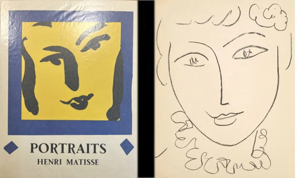 石版画 Matisse - PORTRAITS Avec 
