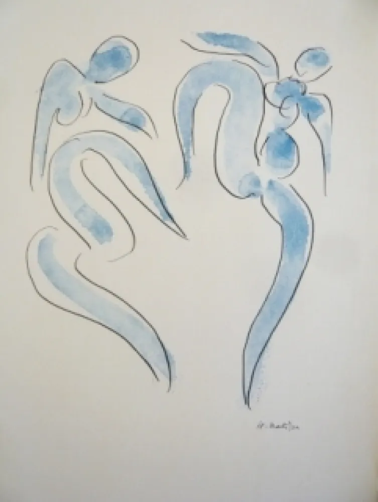 石版画 Matisse - Sans titre