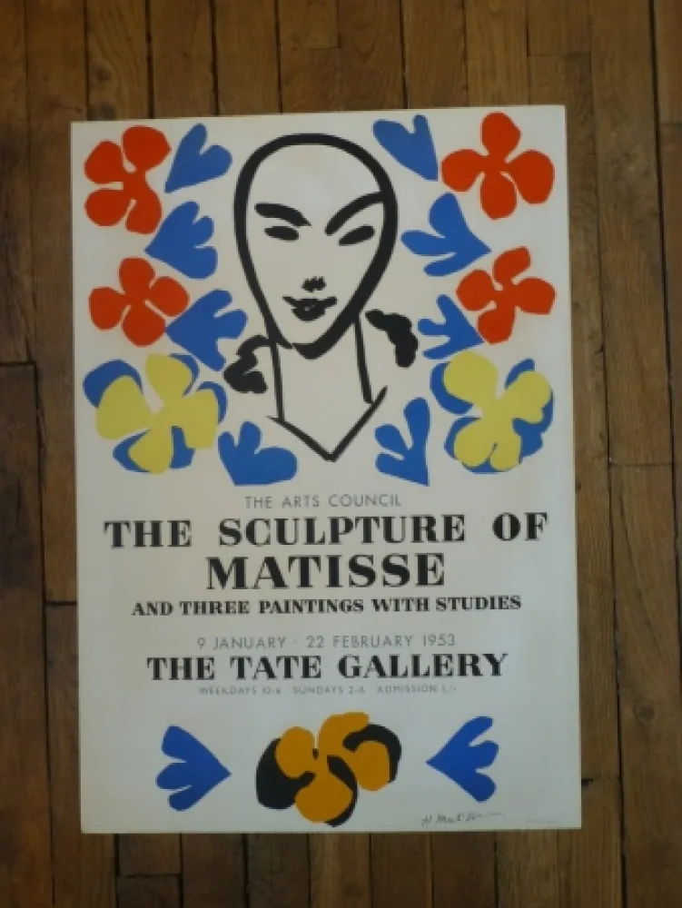 海报 Matisse - The sculpture of Matisse,Tate Gallery