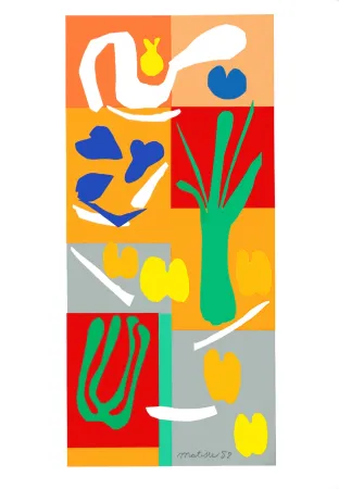 石版画 Matisse - Végétaux (Vegetables)