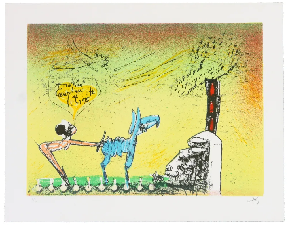 石版画 Matta - All Cosmicstrippers III