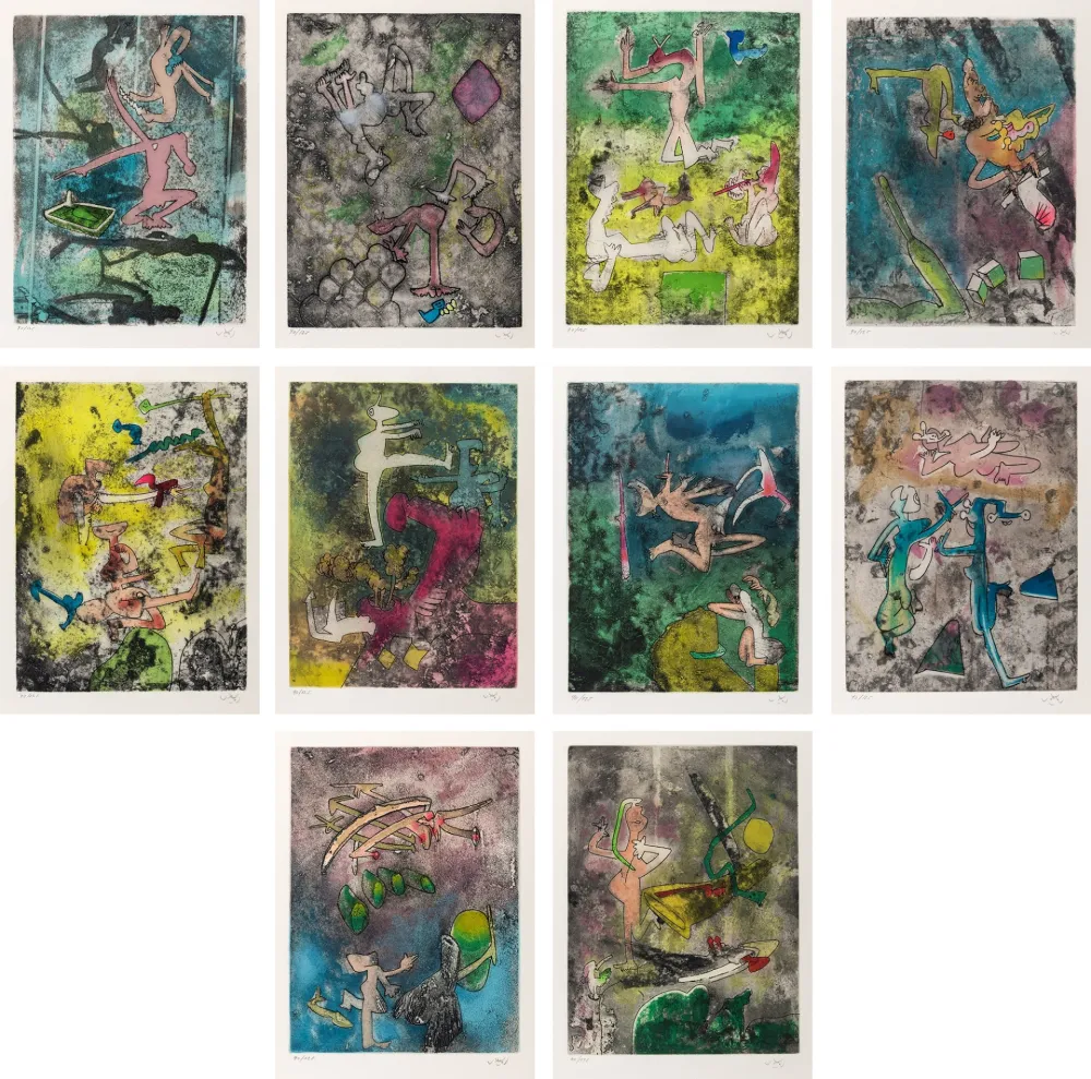 蚀刻飞尘法 Matta - Centre noeuds