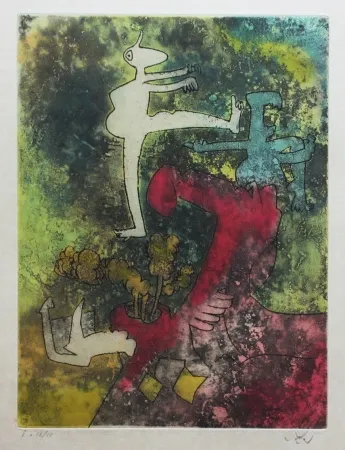 蚀刻飞尘法 Matta - Centre noeuds (Planche 5)