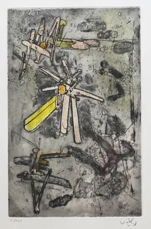 蚀刻飞尘法 Matta - Droites libérées (Planche 14)