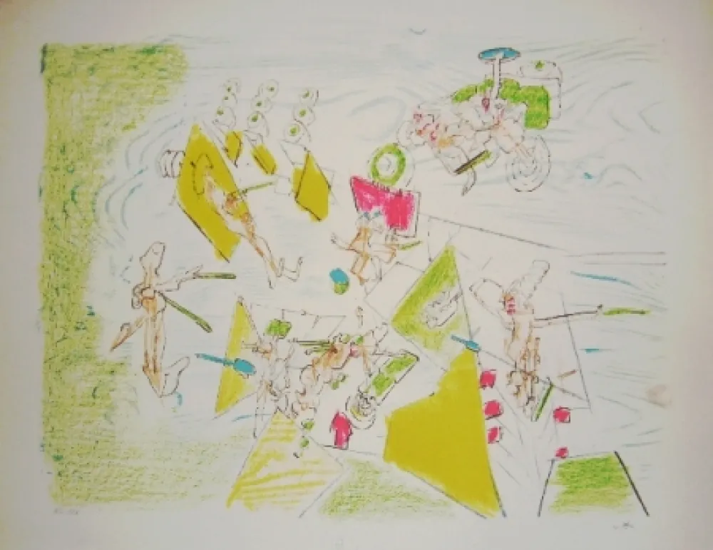 石版画 Matta - Falbala