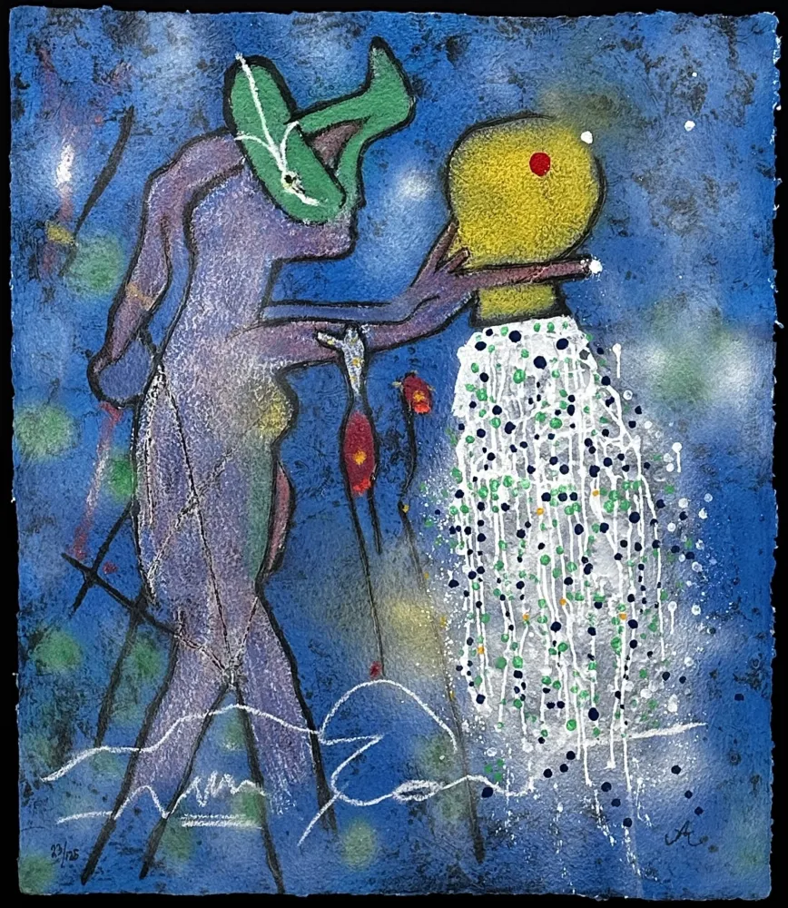 金刚砂版画 Matta - La Dulce Aqua Vita