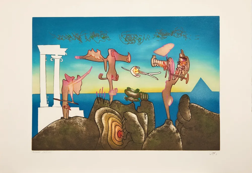 蚀刻飞尘法 Matta - L'Arc obscure des heures