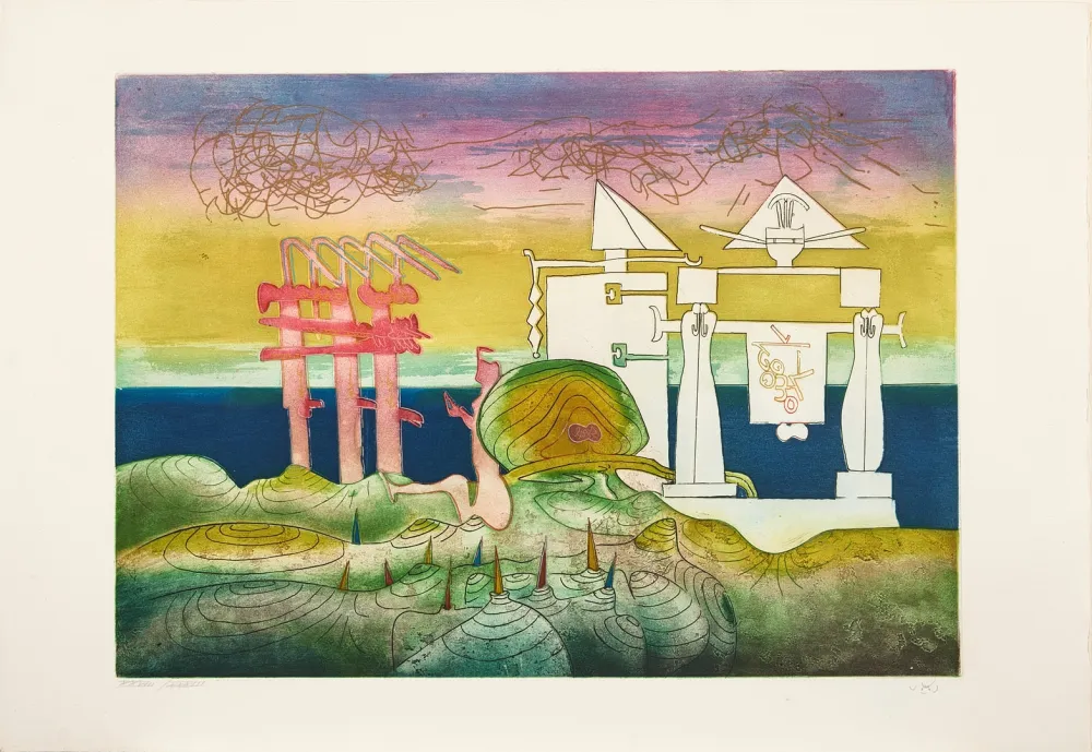 蚀刻飞尘法 Matta - L'Arc obscure des heures