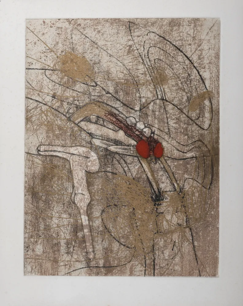 版画 Matta - Les Damnations, 1966