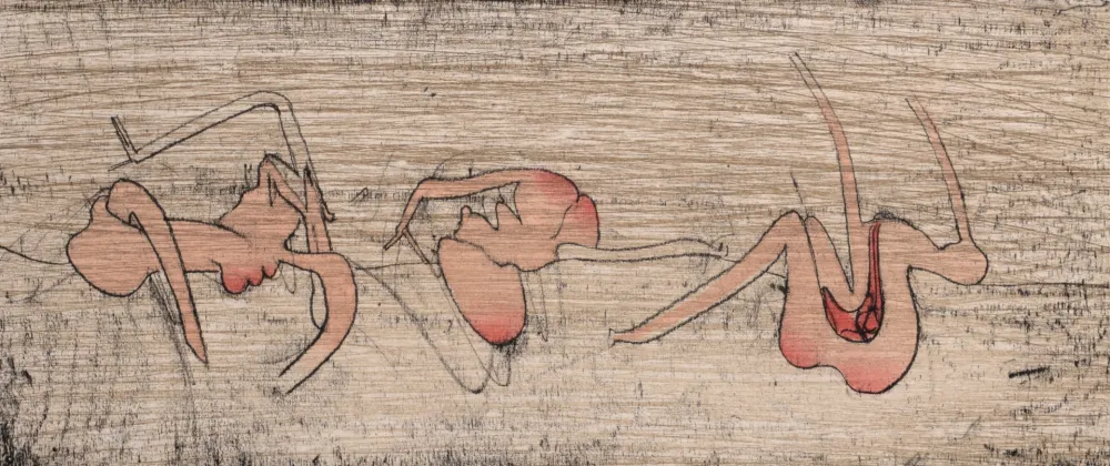 版画 Matta - Les Damnations, 1966