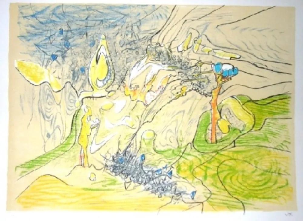 石版画 Matta - O'nain de Venus