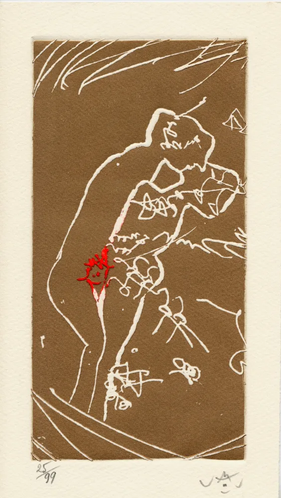 版画 Matta - Pour J. Mansour