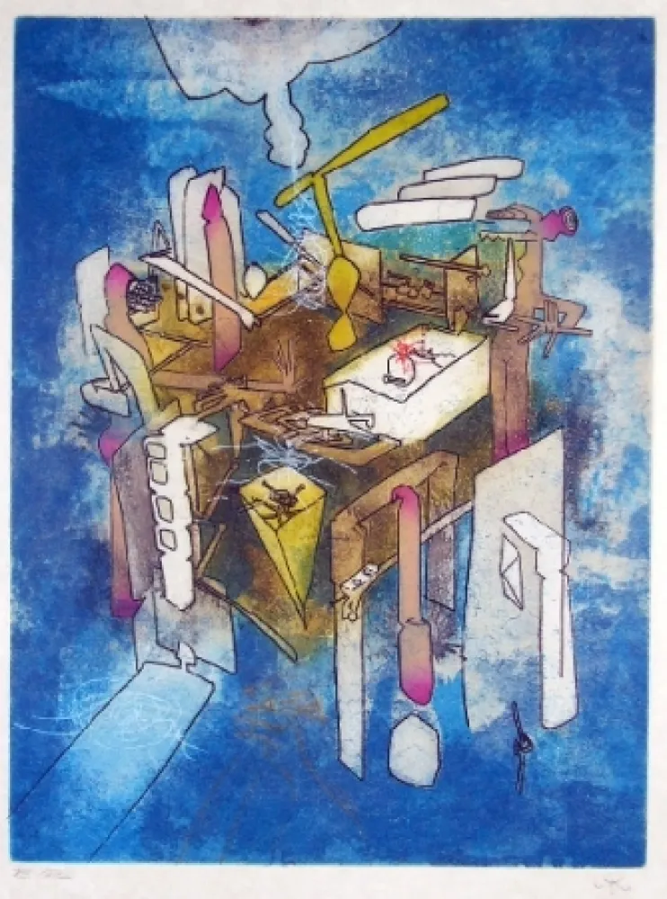 蚀刻飞尘法 Matta - Vitreurs