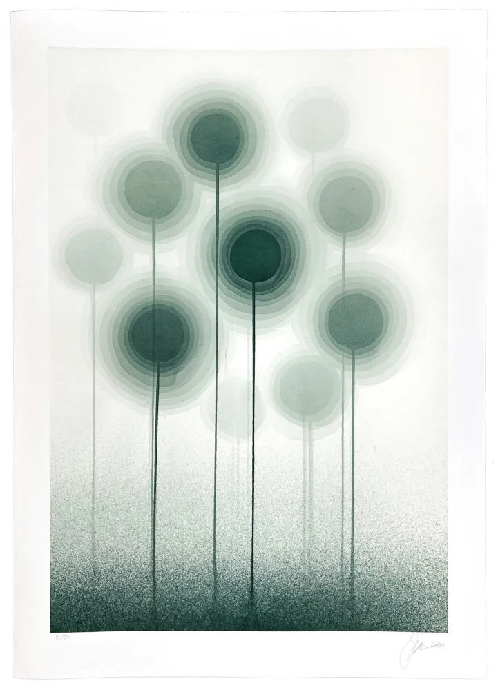 数码版画 Mattila - Mémoire d'une forêt II