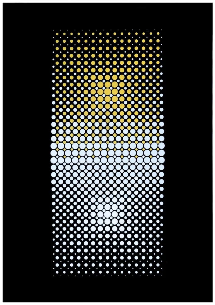 丝网印刷 Mavignier - SENZA TITOLO