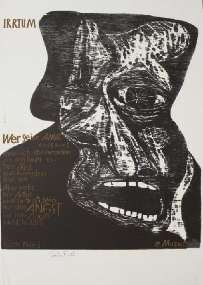 木刻 Mazet - Irrtum