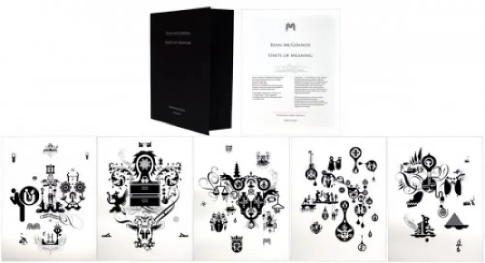 石版画 Mcginness - Units of Meaning