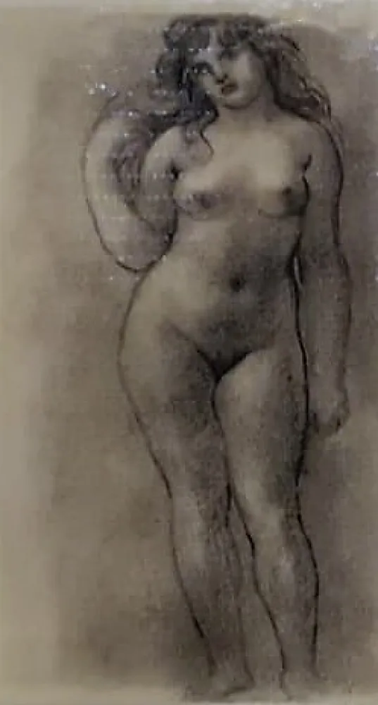 蚀刻版画 Messina - Nudo