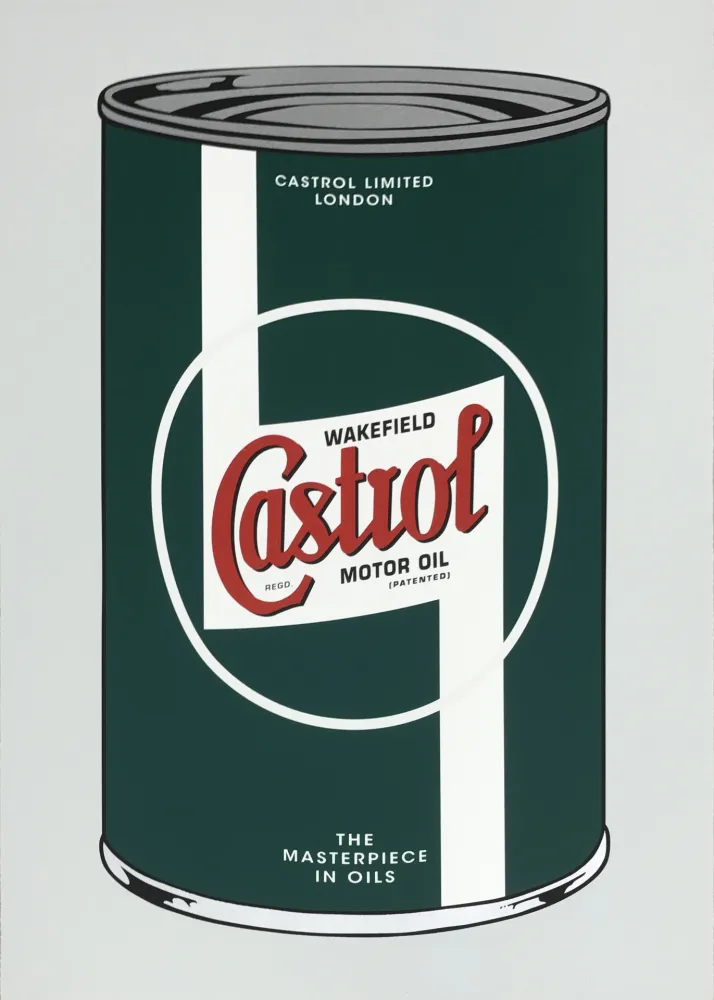 丝网印刷 Meyer  - Castrol Motor Oil