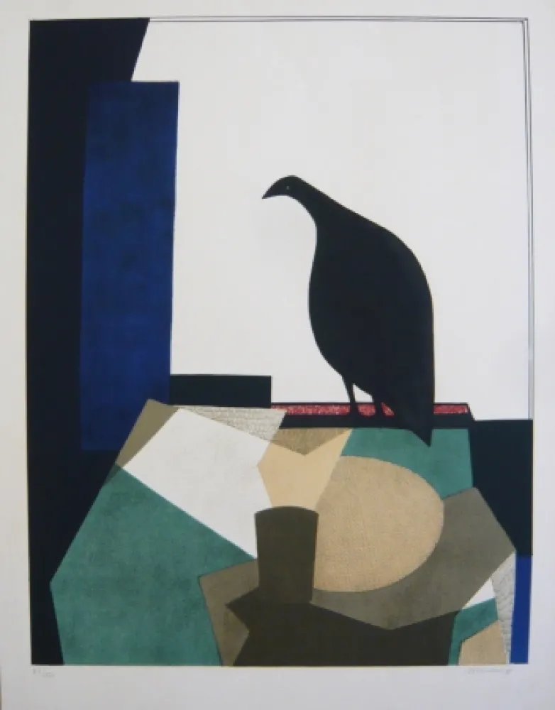 石版画 Minaux - Amour