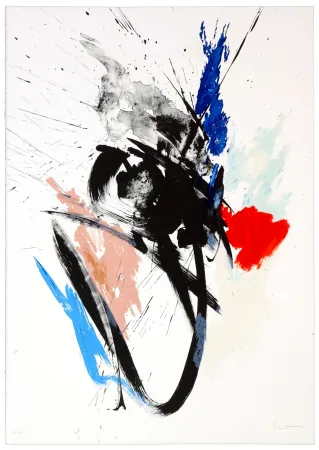 石版画 Miotte - Sans titre