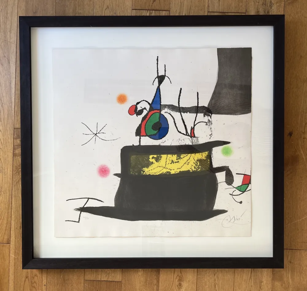 蚀刻飞尘法 Miró -  Carrosse d’Oiseaux