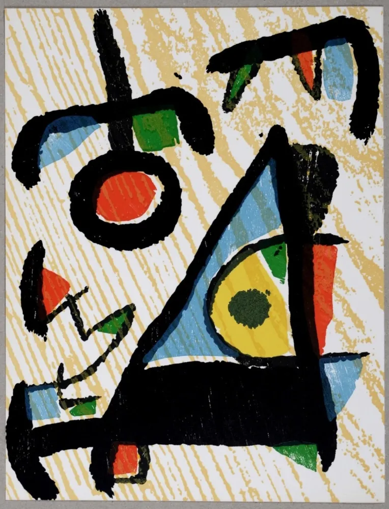 木刻 Miró - Composition