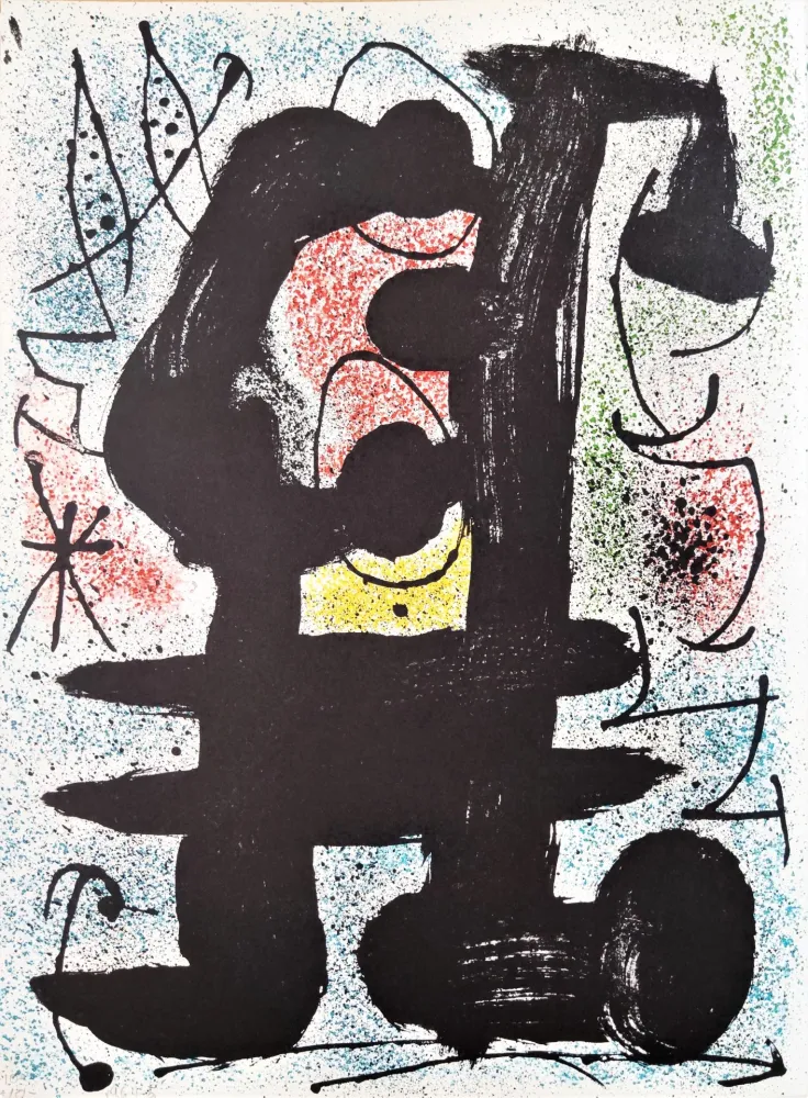 石版画 Miró - Composition
