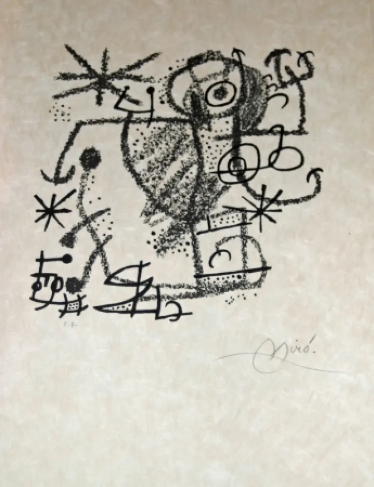 石版画 Miró - Essences de la terra