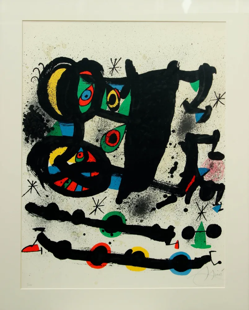石版画 Miró - HOMENAJE A JOSEP LLUIS-SERT