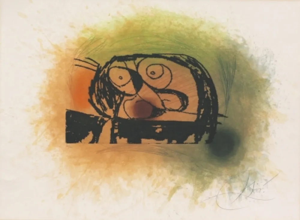 蚀刻飞尘法 Miró - Le Bousier