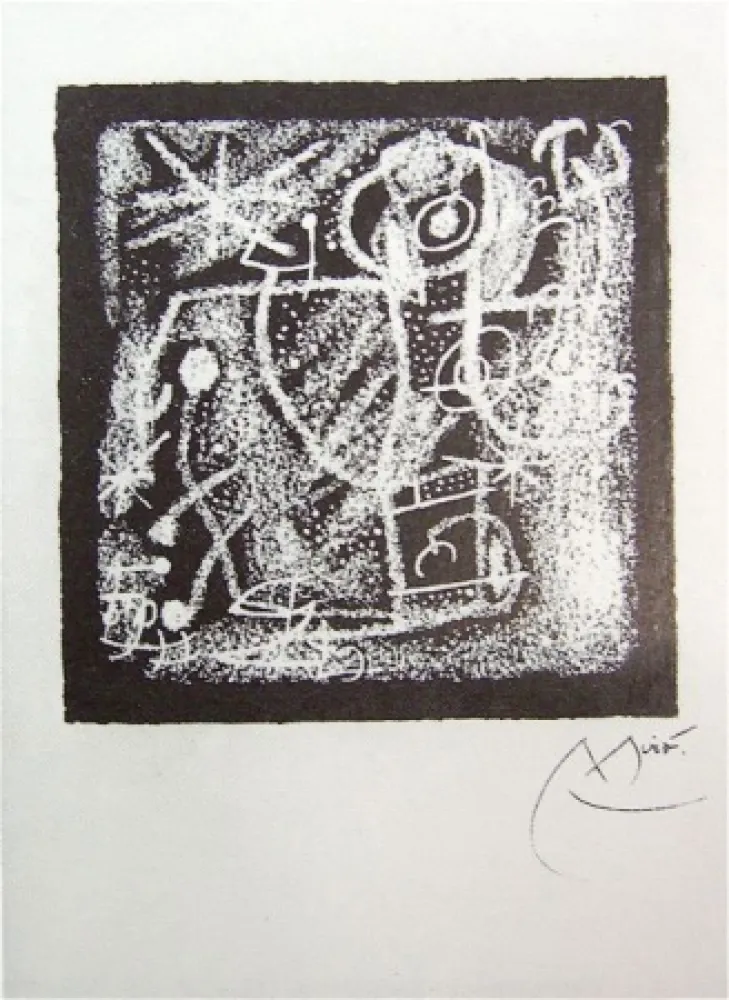 石版画 Miró - LES ESSÈNCIES DE LA TERRA