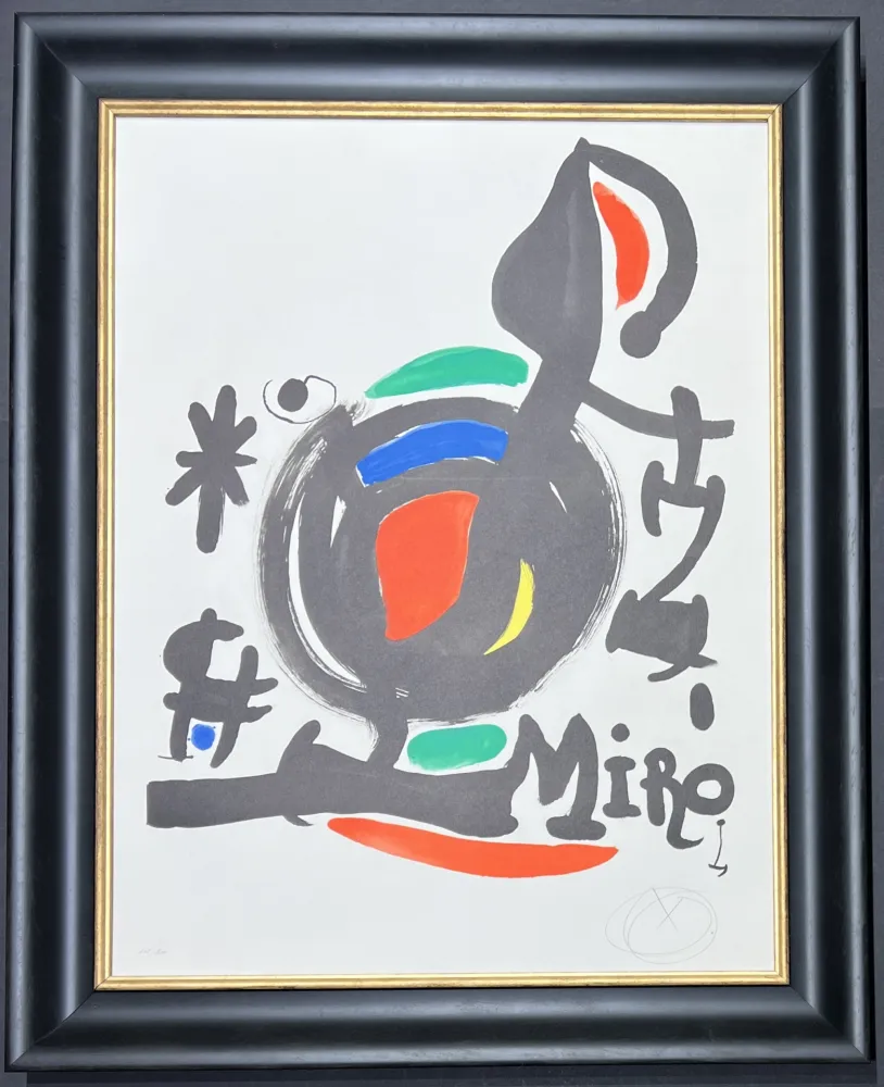 石版画 Miró - Les essències de la terra