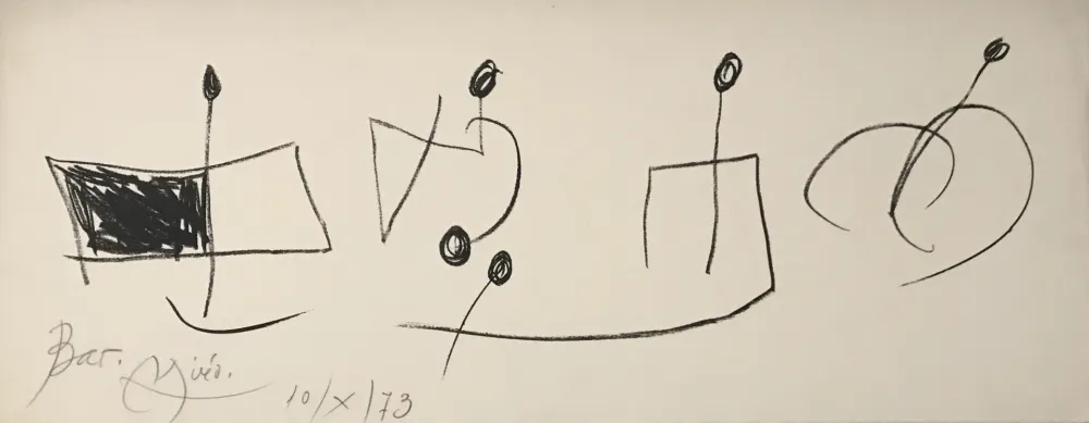 石版画 Miró - Les Penalites de l'Enfer ou Les Nouvelles-Hebrides 17