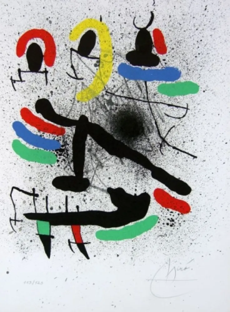 石版画 Miró - LIBERTÉ DES LIBERTÉS (Libro)