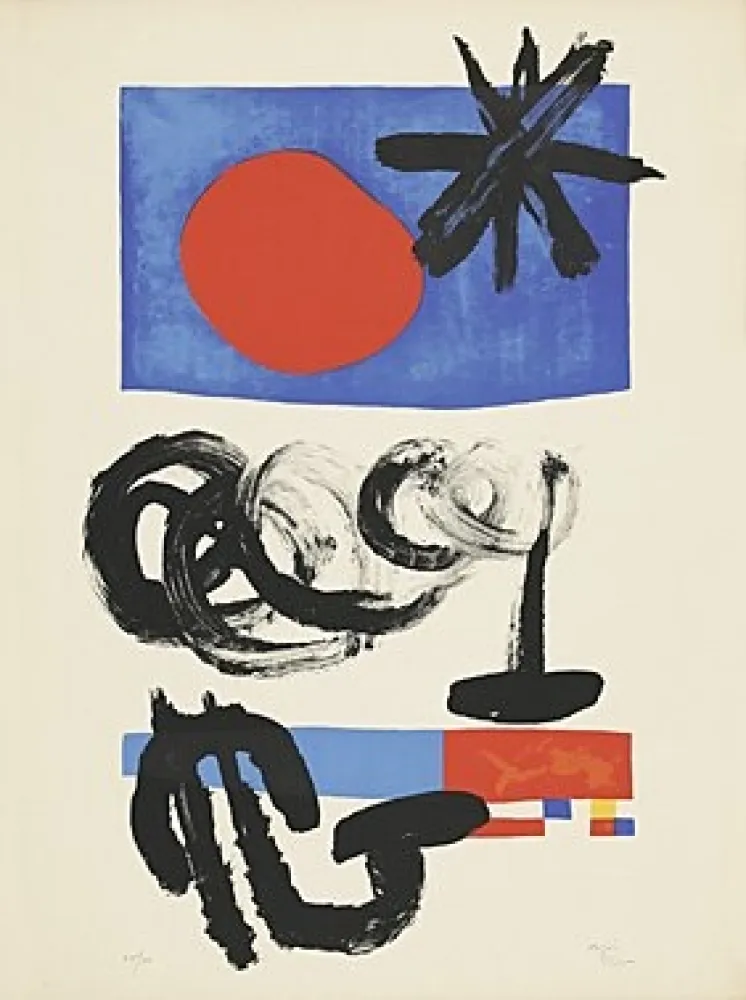 石版画 Miró - 