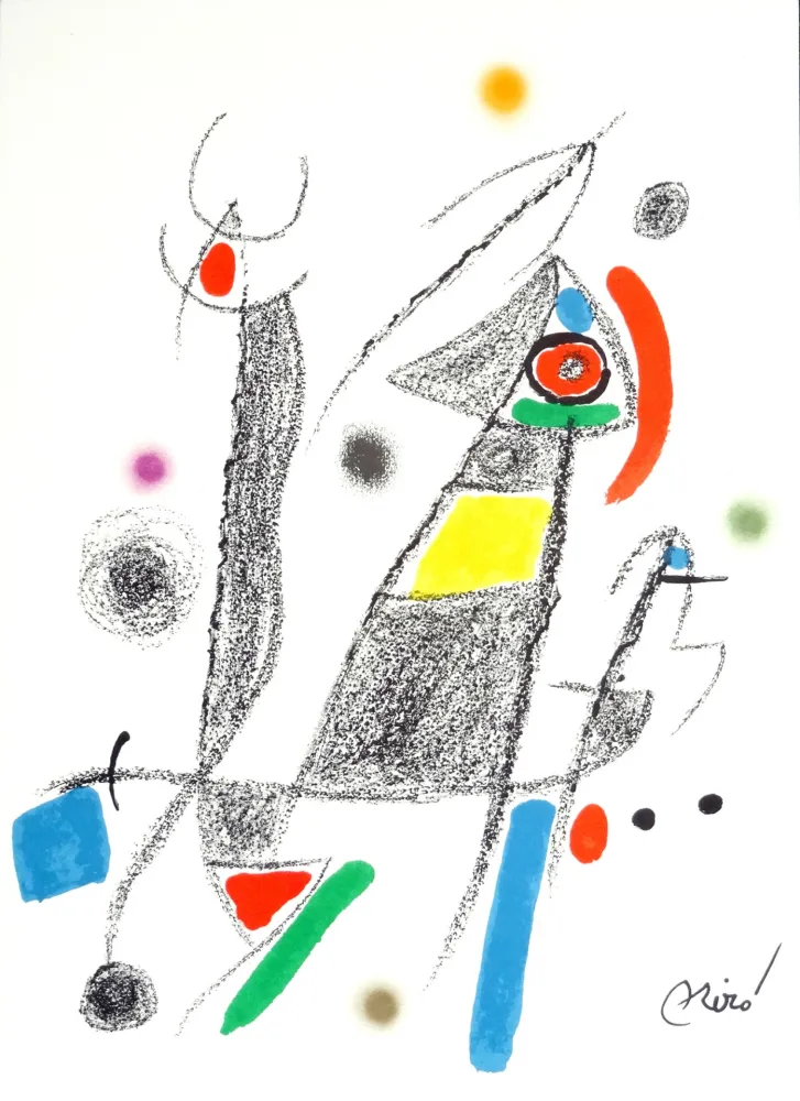 石版画 Miró - Maravillas