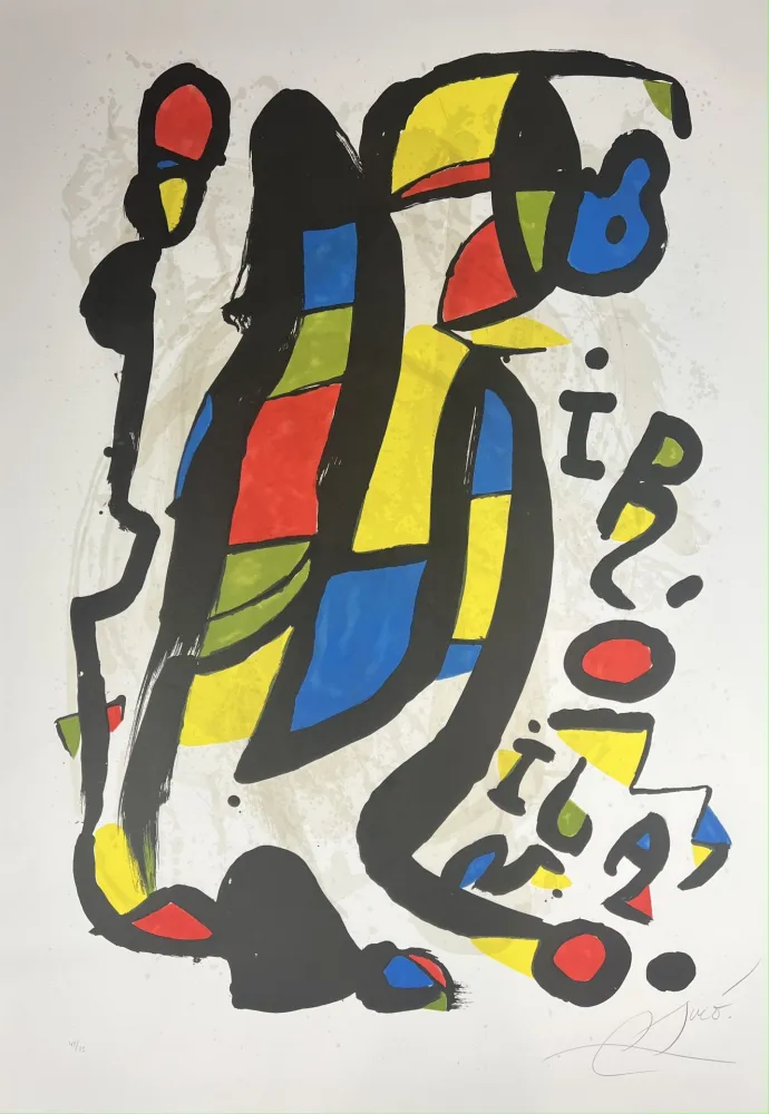 石版画 Miró - Miró Milano