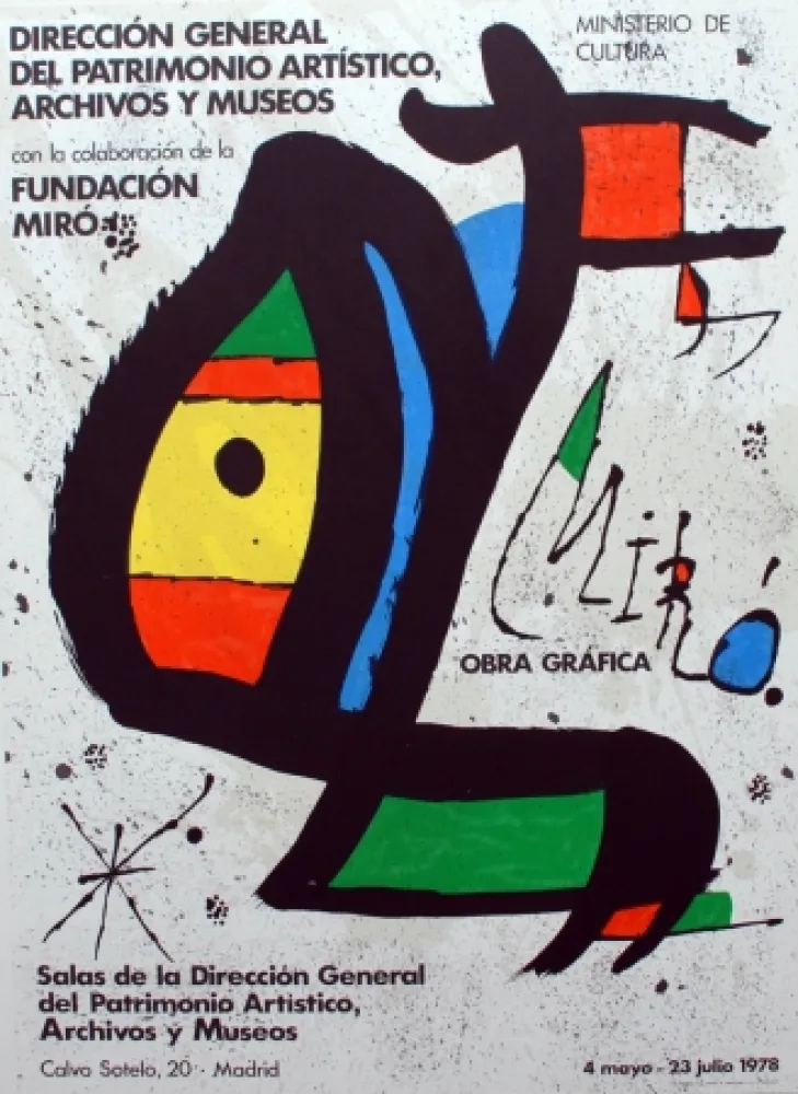 石版画 Miró - Miró obra gráfica