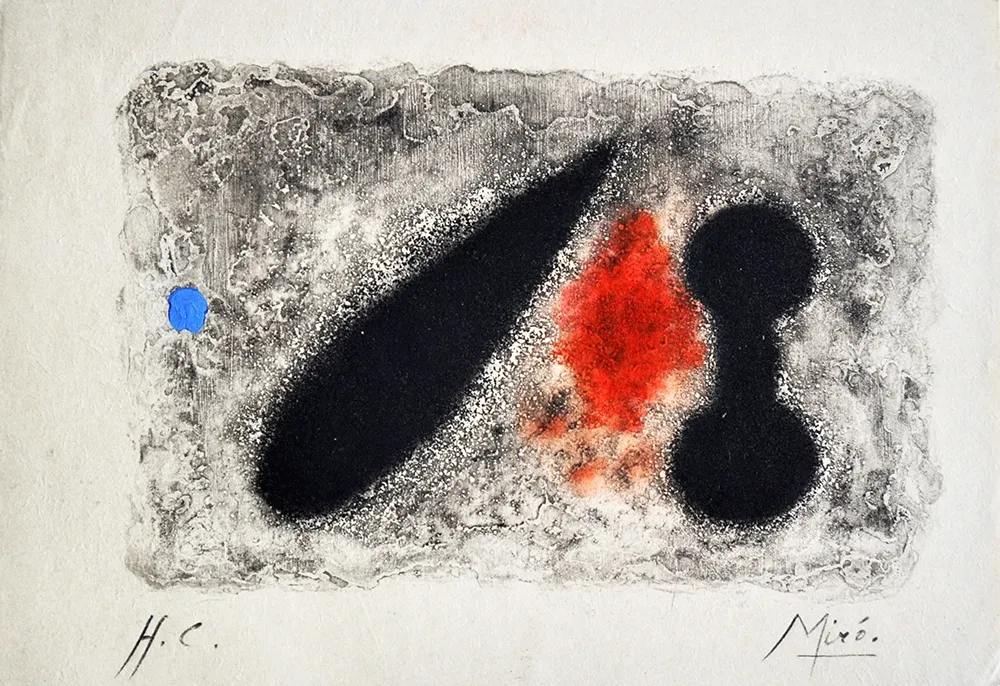 版画 Miró - Nous Avons II