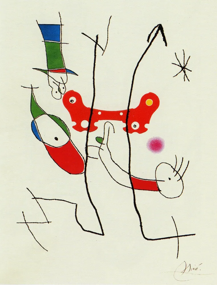 版画 Miró - Plus beau cadeau 