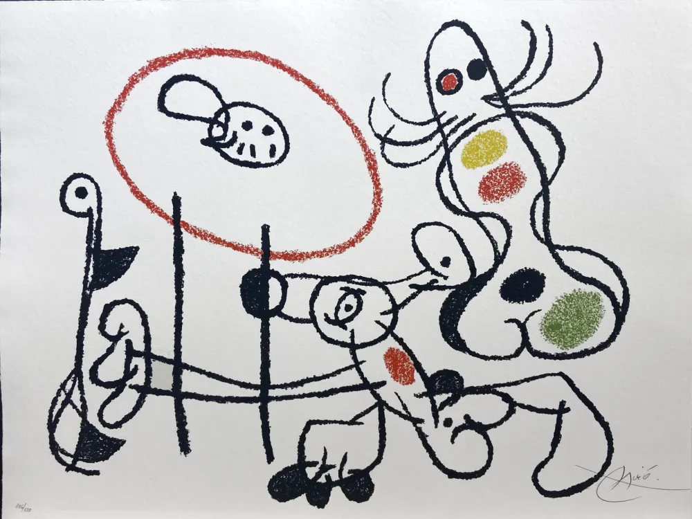 石版画 Miró - UBU ON THE BALEARIC ISLANDS